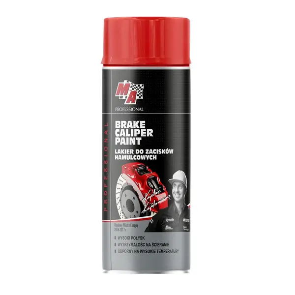 Spray vopsea pentru etrieri, culoare rosie, MA PROFESSIONAL 400ml