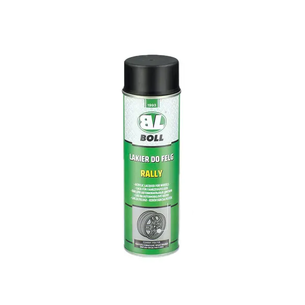 Spray vopsea pentru jante negru mat RAL 9005 BOLL 500ml