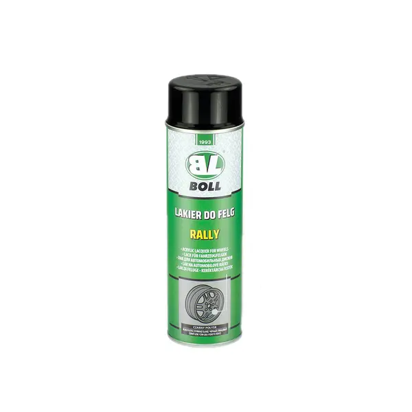 Spray vopsea pentru jante negru RAL 9005 BOLL 500ml