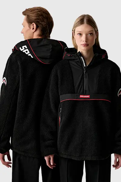 Sprayground anorak din polar