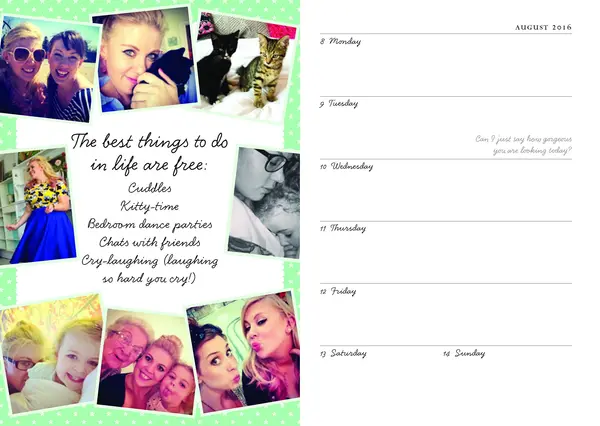 Sprinkle of Glitter 2016 Diary | Louise Pentland