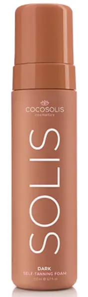 Spuma autobronzanta Solis Dark, 200ml, Cocosolis