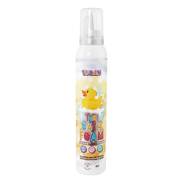 Spuma creativa pentru baie si slime - TUBI - GALBEN 200 ml