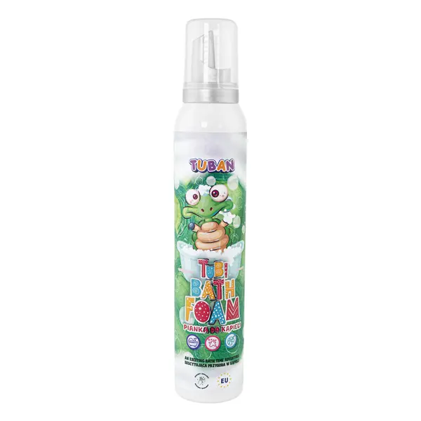 Spuma creativa pentru baie si slime - TUBI - VERDE 200 ml