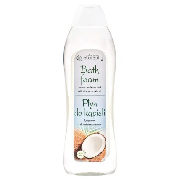 Spuma de baie cu Cocos si Extract de Aloe Vera Naturaphy, Blux | 1 l