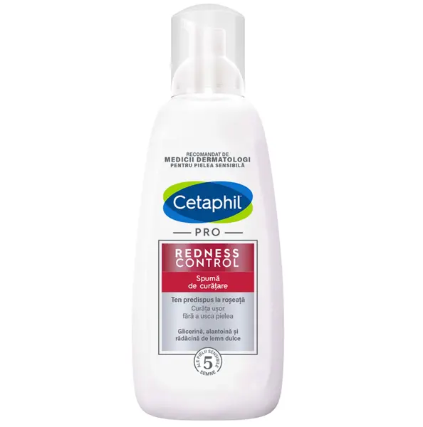 Spuma de curatare Cetaphil Pro Redness Control, Galderma International | 236 ml
