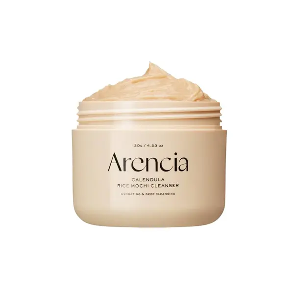 Spuma de curatare faciala cu mochi de orez, Fresh Calendula Mochi Cleanser, Arencia, 120g