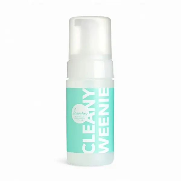 Spumă de curățare intimă LOOVARA Cleany Weenie, cu aloe vera și pantenol, pentru bărbați, 100 ml