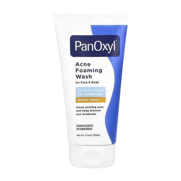 Spuma de Curatare, PanOxyl, impotriva Acneei si Eruptilor Cutanate, Peroxid de Benzoil 10%, 156gr