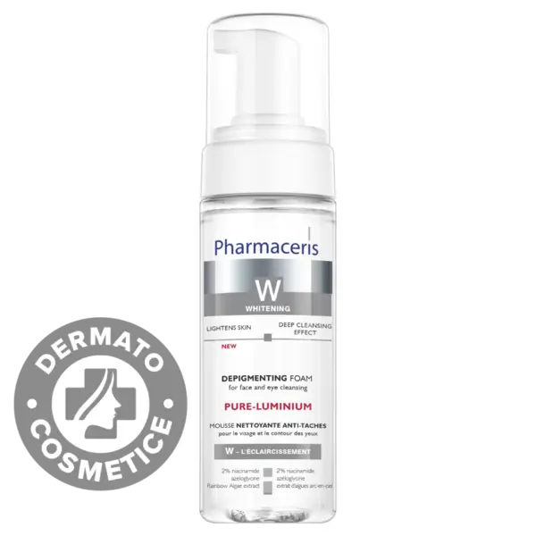 Spuma de curatare pentru fata si ochi W, 150ml, Pharmaceris