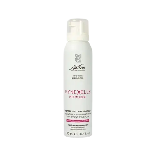 Spuma de curatare pentru zona intima Gynexelle Inti-Mousse, 150ml, Bionike