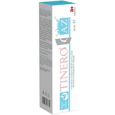 Spuma de curatare Tinero AZ 70 ml – Curatare delicata pentru pielea sensibila