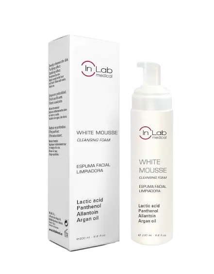 Spuma de curatare White Mousse, 200ml, InLab Medical