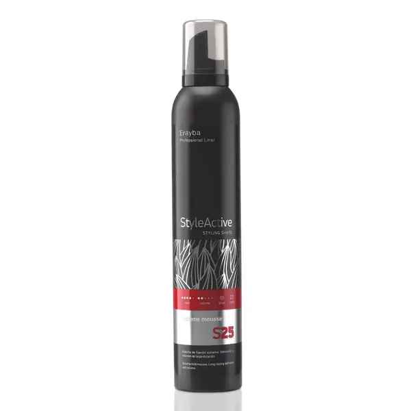 Spuma de par cu fixare puternica S25 300ml, Erayba