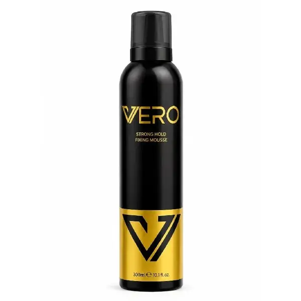 SPUMĂ DE PĂR PENTRU FIXARE PUTERNICĂ, VOLUM SI DEFINIRE DE DURATĂ VERO 300 ml