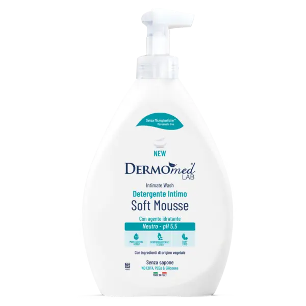Spuma de sapun intim Neutru, 600ml, Dermomed
