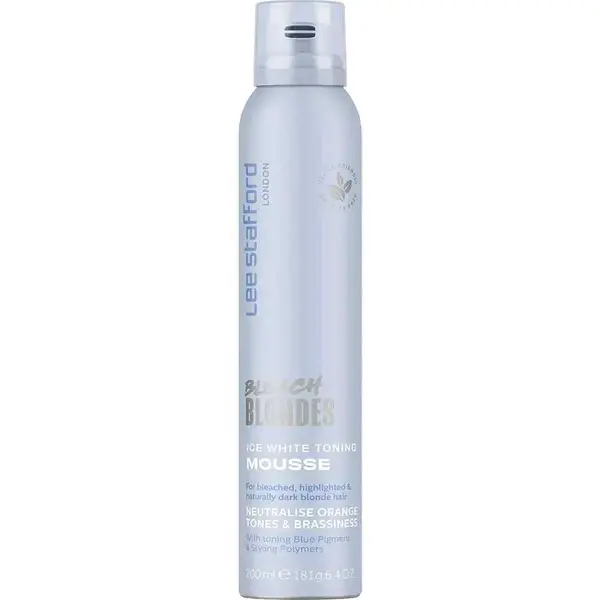 Spuma nuantatoare Bleach Blondes Ice White, 200ml, Lee Stafford