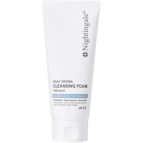 Spuma pentru Curatarea Delicata a Tenului pH 5.5 cu Efect Hidratant Daily Derma Mild Acid 140ml