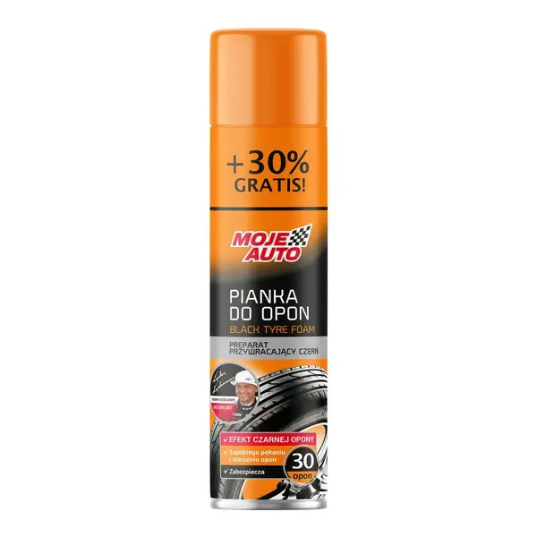 Spuma pentru curatarea si intretinerea anvelopelor MOJE AUTO 520ml