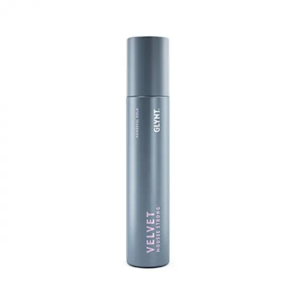 Spuma pentru par fin, fixare puternica Velvet Glynt, 200 ml