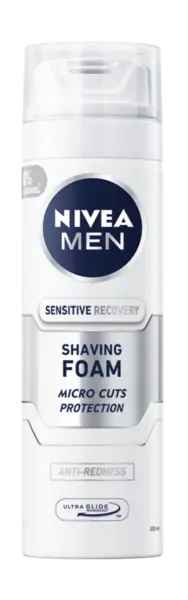 Spuma pentru ras Sensitive Recovery, 200ml, Nivea
