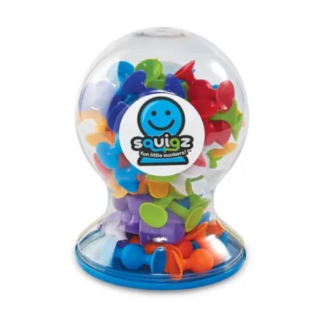 Squigz Deluxe , Set de constructie cu 44 de piese cu ventuze