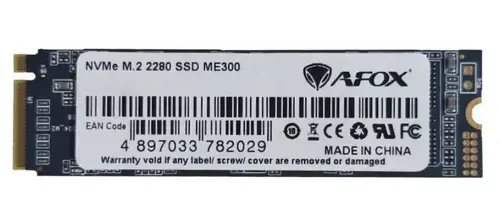 SSD AFOX ME300, 256GB, M.2 PCI-E 3.0 x4 NVMe, TLC