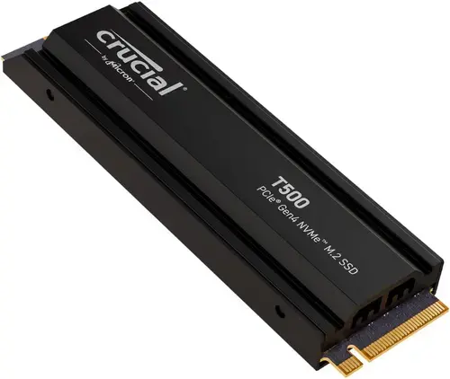 SSD Crucial T500 Heatsink, 2TB, M.2 2280, PCIe NVMe 4.0