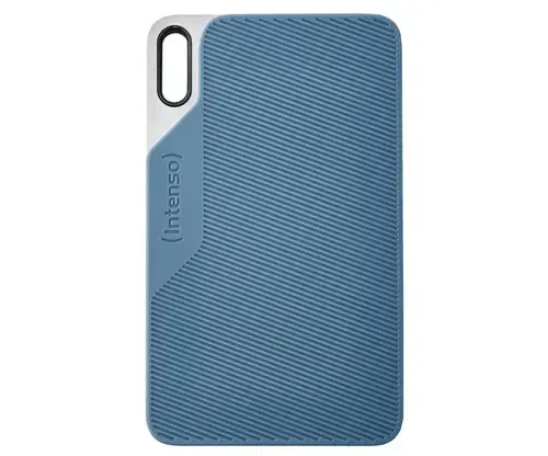 SSD extern Intenso TX100, 250GB, USB Type-C 3.2 Gen 1x1 (Albastru/Gri)