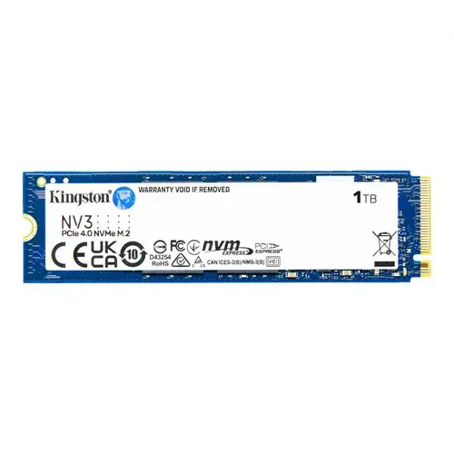 SSD Kingston NV3 1TB PCI Express 4.0 x4 M.2 2280