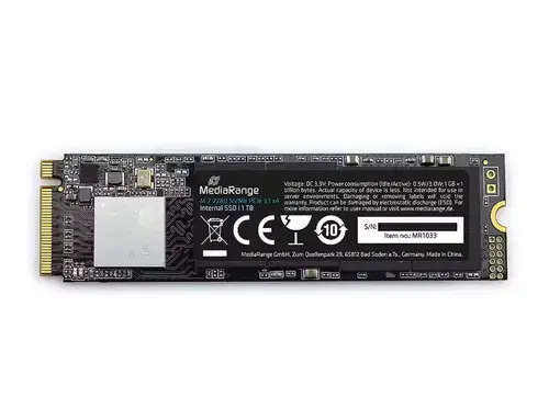 SSD MediaRange MR1033, 1TB, M.2 2280, NVMe, PCIe 3.1 x4