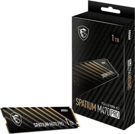SSD MSI SPATIUM M470 Pro 2GB PCIe 4.0 NVMe M.2 22x80mm