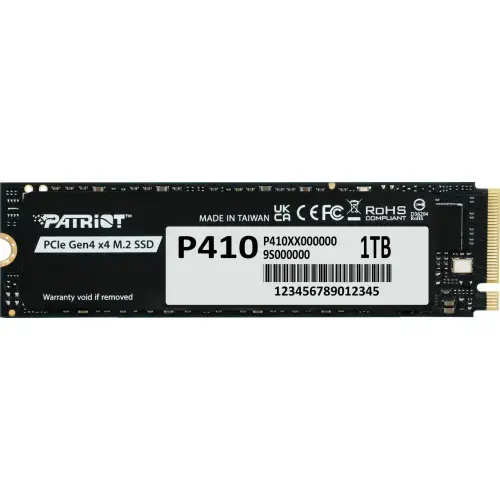 SSD Patriot Viper P410, PCIe 4 x4, NVMe M.2, 1TB