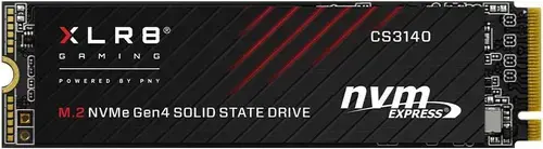 SSD PNY XLR8 CS3140, 4TB, PCIe 4.0x4, NVMe 1.4, 3D Flash