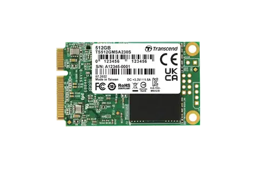 SSD Transcend MSA230S, 128GB, SATA3, mSATA 3D NAND