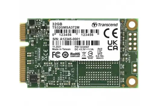 SSD Transcend MSA372M 32GB, SATA III, mSATA, Bulk