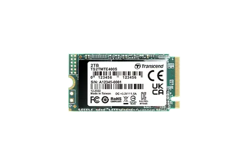SSD Transcend MTE400S, 2TB, M.2 2242, PCIe Gen3 x4 NVMe