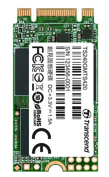 SSD Transcend MTS420, 240GB, SATA III, M.2