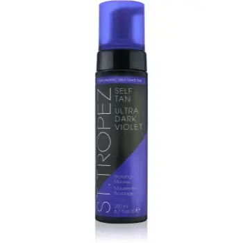 St.Tropez Self Tan Ultra Dark Violet spuma pentru ten inchis la culoare