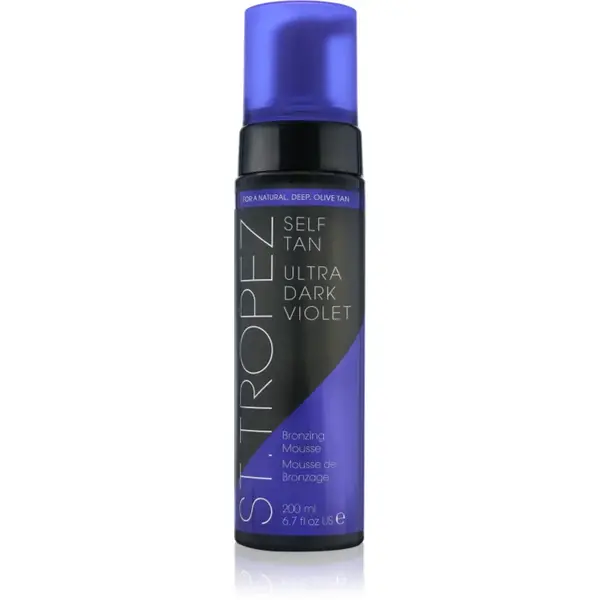 St.Tropez Self Tan Ultra Dark Violet spuma pentru ten inchis la culoare 200 ml