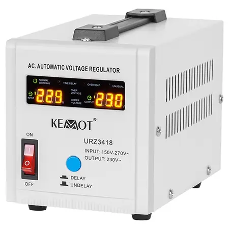 Stabilizator de Tensiune Automat 500VA, 150-270V AC, Monofazat, Kemot