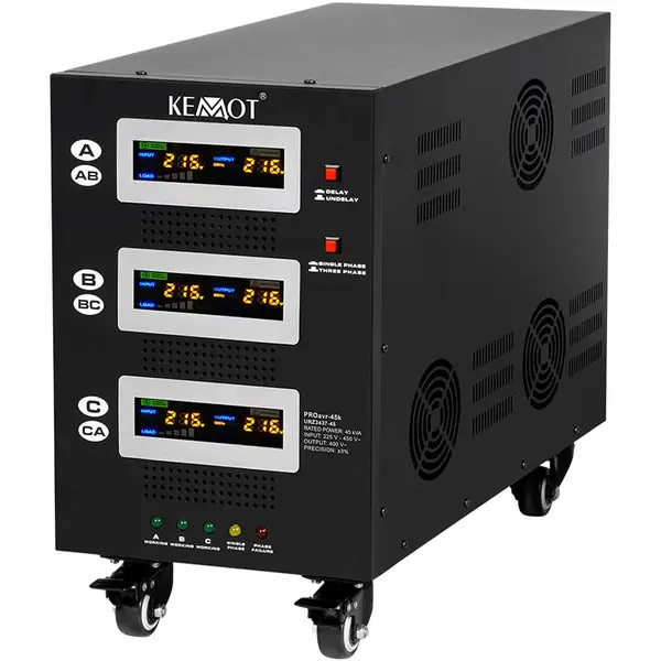 Stabilizator Servomotor Trifazat 45KVA Proavr-45K Kemot URZ3437-45
