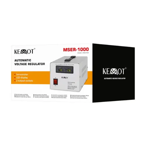 Stabilizator tensiune servomotor 1000VA - KEMOT URZ3426