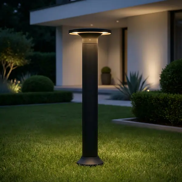 STALP LED EXTERIOR NEGRU 12W/600LM/3000K IP65 230V 500x170x170MM - Default Title