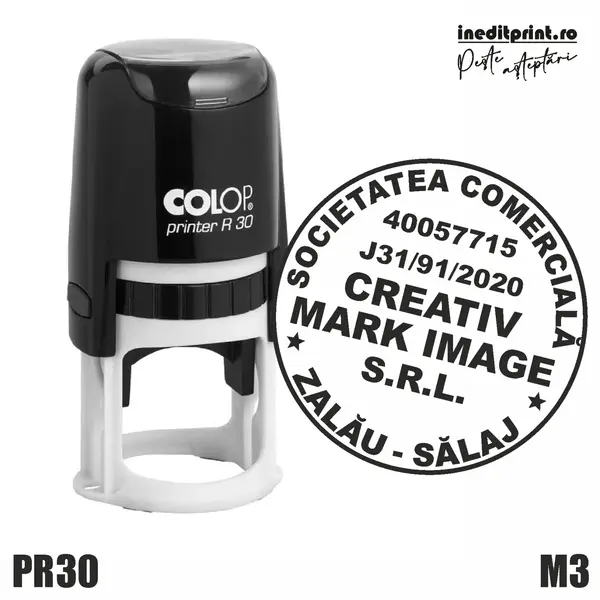 Stampila Printer R30 SRL Tus negru