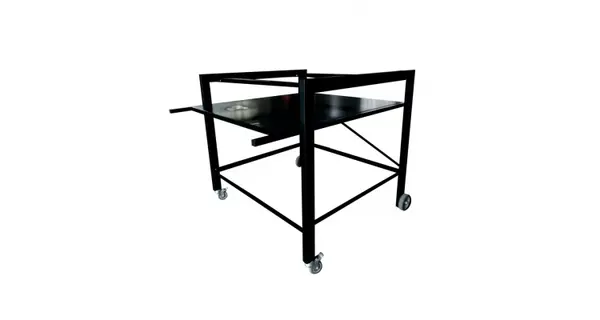 Stand metalic mobil pentru cuptor traditional pentru pizza pe lemne Maximus Prime 108 x 100 x 98 cm