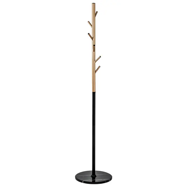 Stander Haine negru, auriu, 37/173/37 cm