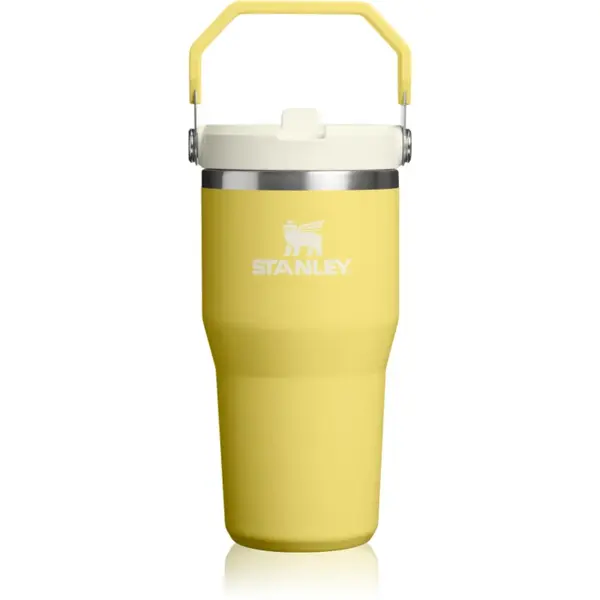 Stanley IceFlow™ Flip Straw 2.0 Tumbler sticlă termos din oțel inoxidabil Daffodil 590 ml