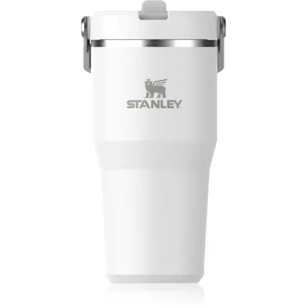 Stanley IceFlow™ Flip Straw Tumbler sticlă inoxidabilă pentru apă Frost 600 ml