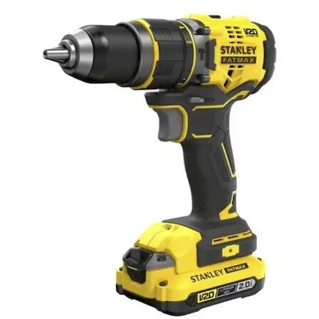 Stanley Masina de gaurit pe acumulator STANLEY SFMCD721D2K, 18V, 2 Ah, Negru galben